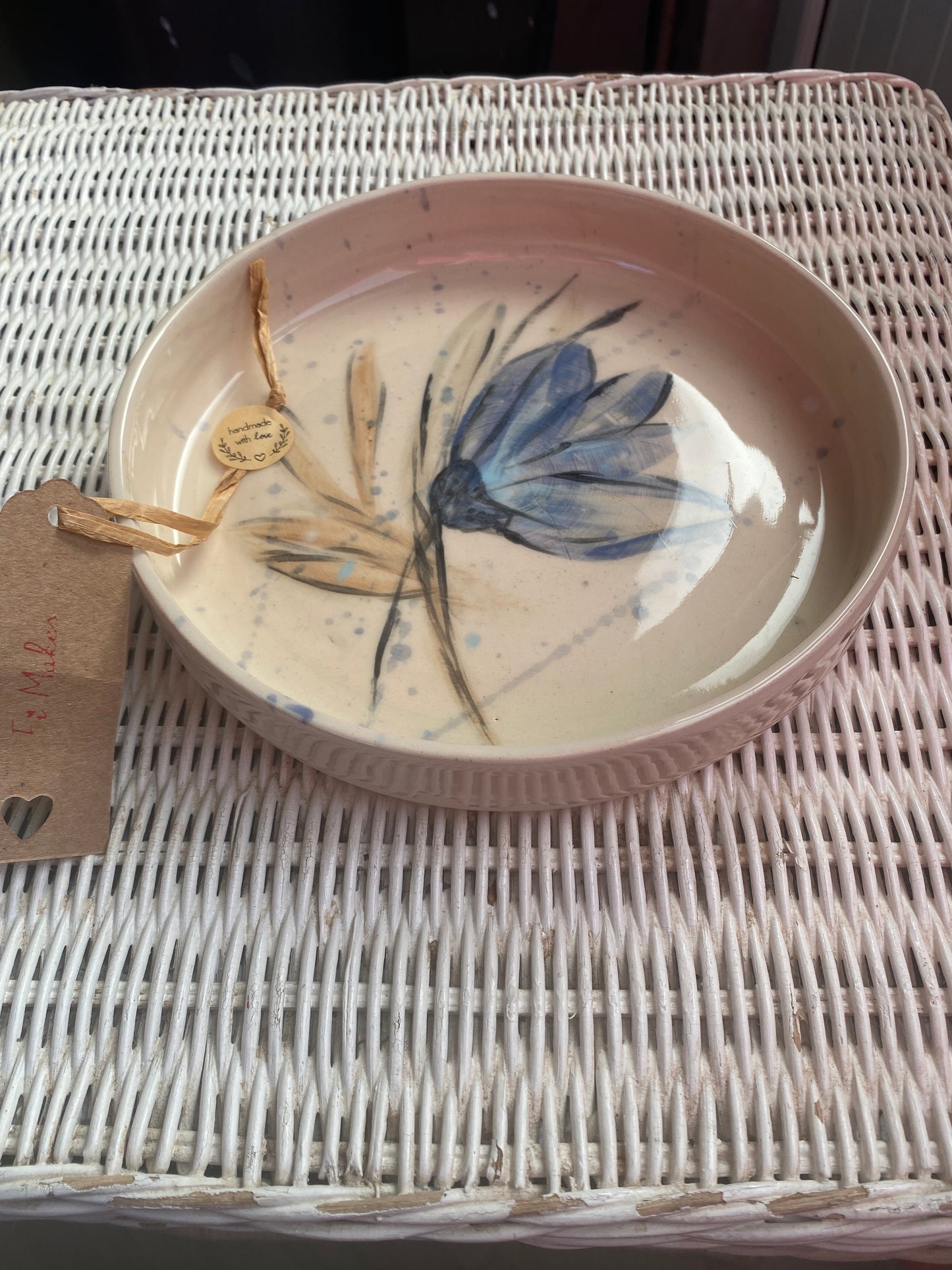 Serving Dish -Hand Painted
