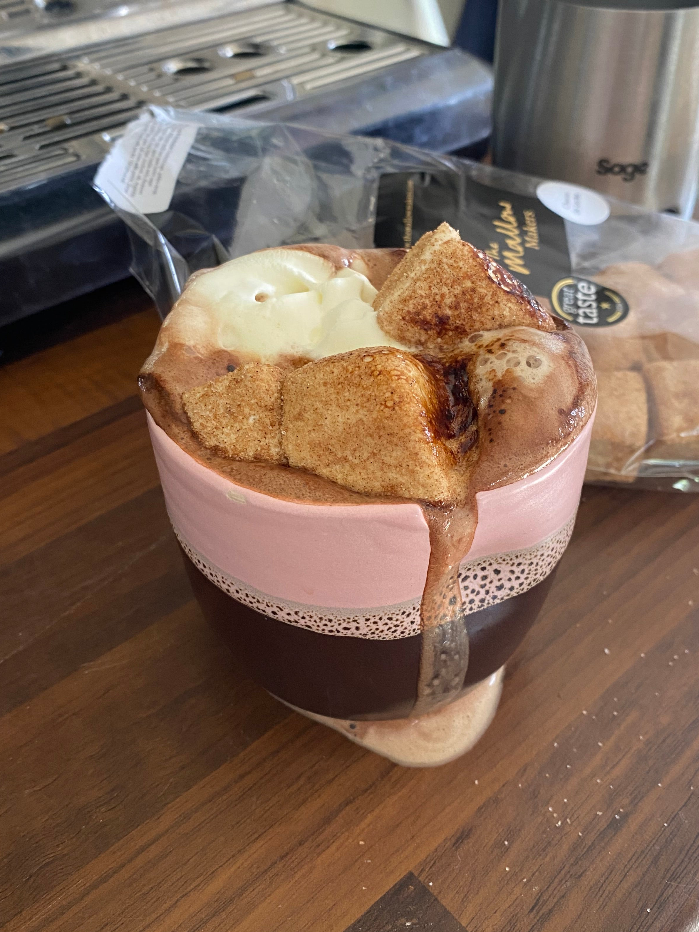 Dimple Cup - “Toasted Mallow”