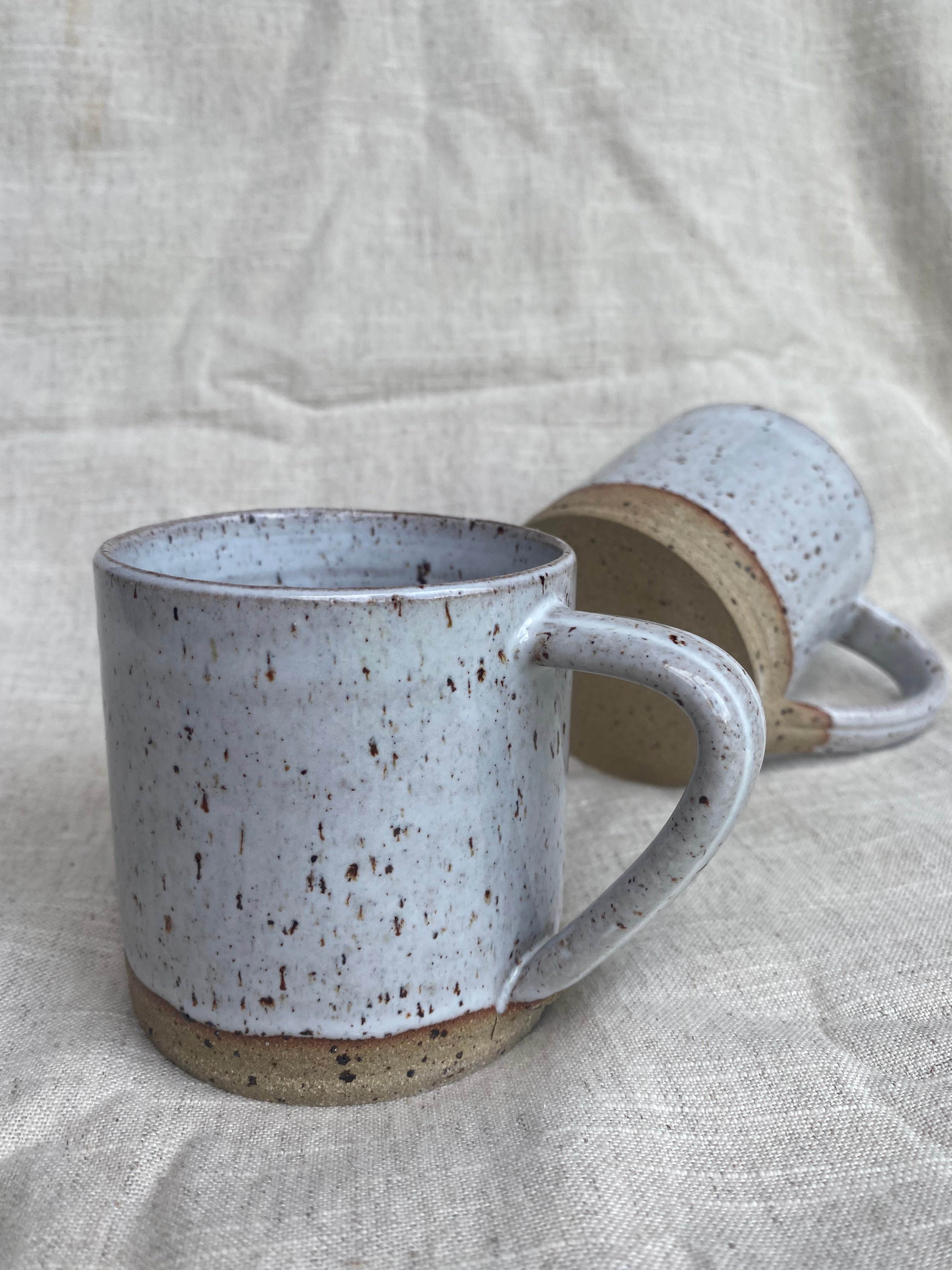 Coffee Mug “Speckled White”
