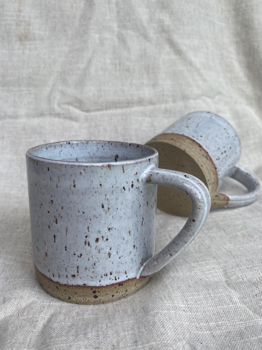 Coffee Mug “Speckled White”
