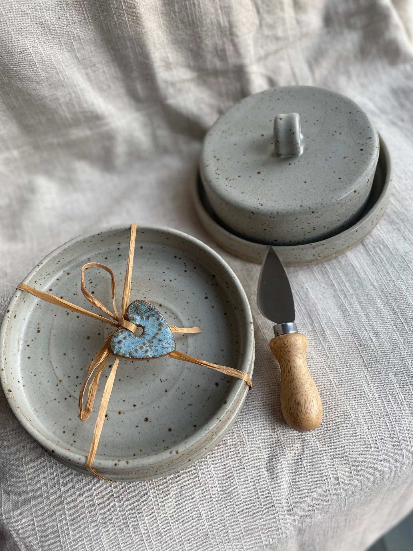 Side plates set of 2 in "Sage"