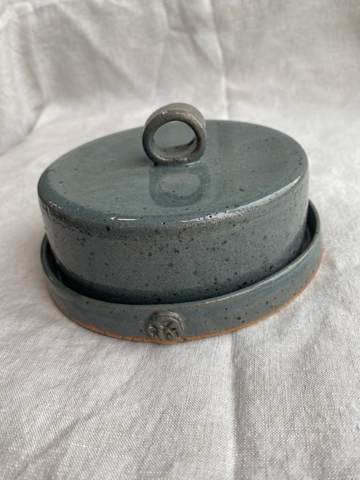 Butter Dish “Blue Steel”